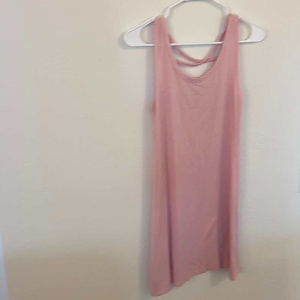 Maxi soft pink dress. Light and airy